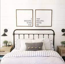The Original As Seen On Instagram 24x24 Sign Set Fixer Upper Modern Farmhouse Master Bedroom Art Farmhouse Master Bedroom Home Decor Bedroom Master Bedrooms Decor