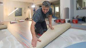 Bodenbelage wie parkett fliesen sicht estrich linoleum. Verlegeanleitung Linoleum Forbo Flooring