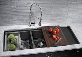 1.2 commercial grade satin finish: 9 Workstations That Do Much More Than A Standard Sink Residential Products Online