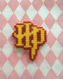 Magnet Harry Potter Pour Faire Partie Du Club Perle A Repasser Modeles Schemas De Bijoux En Perles Craft