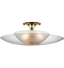 Located in new york, ny. Luna Semi Flush Mount Mid Century Modern Semi Flush Ceiling Fixture Item A3877 On Designer Pages