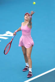 40 veronika kudermetova in the first round of the 2020 prague open on monday. Eugenie Bouchard At 2020 Women S Asb Classic In Auckland 01 08 2020 Hawtcelebs