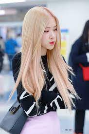 Blackpink Rose Blackpink Rose Rose Hair Color Rose Hair
