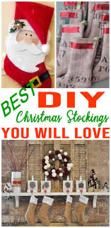 Maybe you would like to learn more about one of these? Best Christmas Stockings Easy To Make Diy Christmas Stocking Craft Projects Simple Homemade Ideas No Sew