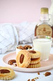 Sables Au Sirop D Erable Et Noix De Pecan En 2020 Recette Biscuit Sirop Erable Noix De Pecan