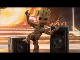 Baby Groot Dancing Sceen Whatsapp Status Guardians Of The Galaxy Vol 2 Youtube Baby Groot Dancing Groot Dancing Groot Marvel