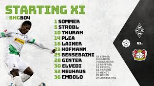 Hier gelangen sie zu den aktuellen news, spielplan, kader und liveticker! Gladbach On Twitter Team News Marco Rose Backs The Same Starting Xi That Did The Job In Frankfurt Gladtobebach Bmgb04