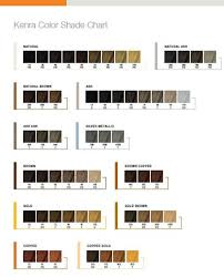 kenra color shade chart in 2019 kenra hair color kenra