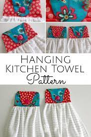 Finding the right places for hanging your towels can save a great deal of annoyance, as well as contributing a decorative element. Hanging Kitchen Towel Sewing Patterns Little House Living