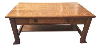Free shipping on many items | browse your favorite brands. Antique Oak Arts Crafts Coffee Table Chairish
