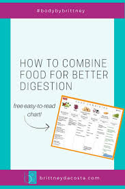 How To Combine Food For Better Digestion Body By Brittney