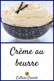 Creme Au Beurre La Recette Facile Creme Au Beurre Facile Recette Creme Dessert Recette