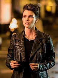 Kate Kane Batwoman Biker Jacket Batwoman Jacket Ruby Rose Hair Ruby Rose Batwoman
