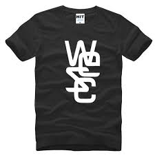 New Arrive Wesc T Shirts Men Fashion Short Sleeve Cotton Letter Printed Skate Hip Hop Male T Shirt Top Tees Mens Clothing Shirt Site Printing Of T