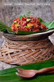 Sambal Goreng Tongkol Teri Pete Resep Masakan Indonesia Resep Seafood Makanan Pedas
