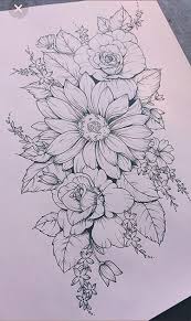 Artdesign Artdrawings Bodyart In 2020 Floral Tattoo Sleeve Flower Art Drawing Flower Drawing