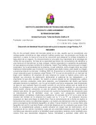 5 Informe Pasantía Milagros Cedeño