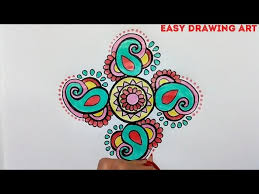 How To Make Rangoli Design Drawing Rangoli Poster Drawing For Kids Based on a series of lessons. how to make rangoli design drawing