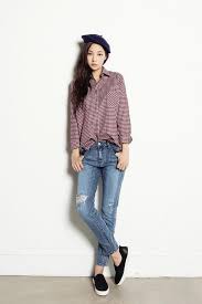 Casual Fall Winter Note To Self Learn How To Do A Half Tuck Koreanclothingstyles Korean Fashion Korean Street Fashion Korean Fashion Summer