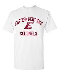 Eastern Kentucky University Colonels EKU Retro Distressed Logo Short Sleeve  T-Shirt  - Walmart.com
