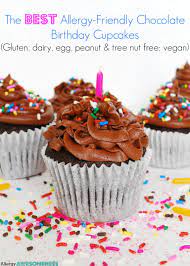 Feel free to try another tender nut such. The Best Allergy Friendly Chocolate Birthday Cupcakes Gluten Dairy Egg Peanut Tree Nut Free Vegan Allergy Awesomeness