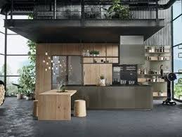 Cuisine Avec Ilot Sans Poignees Opera Cuisine Sans Poignees Cuisine Design Moderne Cuisine Industrielle Design De Cuisine De Luxe