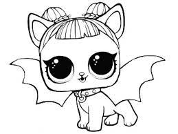 Printable Lol Pets Colouring Pages Midnight Pup Puppy Coloring Pages Animal Coloring Pages Dog Coloring Page
