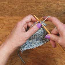 Knitting knit and purl]]'''knitting''' is a method by which yarn is manipulated to create a textile or fabric. How To Make The Knit Stitch In English Knitting