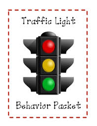 Traffic Light Behavior Worksheets Teaching Resources Tpt