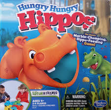 Tracing and coloring activities strengthen little hand muscles necessary for learning to write. Hungry Hungry Hippos Font