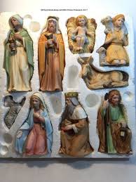 Homco Home Interior 9 Piece Porcelain Figurines Nativity Set Nativity Set Nativity Scene Pictures House Interior