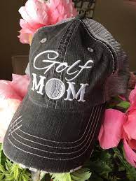 Golf Hats Golf Mom Golf Hair Don T Care Customize Etsy Mom Hats Golf Mom Lacrosse Mom