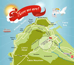 The map shows a city map of cape town with expressways, main roads and streets, and the location of cape town international airport (iata code: 15 Best Cape Town Tourist Map Ideas Tourist Map Cape Town Tourist Map Cape Town