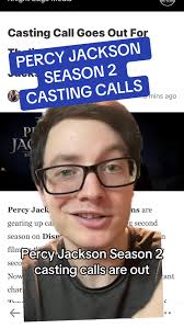 It’s important to understand the differences with these casting calls and  not get your hopes up #chucklet #percyjackson #pjo #booktok #greenscreen