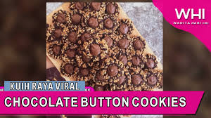 Beli biskut raya dari seluruh malaysia. Kuih Raya Viral Chocolate Button Cookies Whi 16 Mei 2020 Youtube