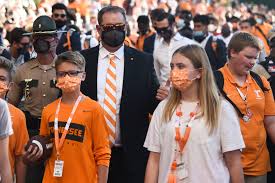 Josh Heupel's kids thought Vol Walk was scary, exhilarating before first  Tennessee football game