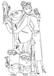 Collection of despicable me printable coloring pages (24) despicable me coloring pages gru bob minion coloring sheets for kids Free Despicable Me 2 Coloring Pages Mojosavings Com Minion Coloring Pages Cute Coloring Pages Minions Coloring Pages