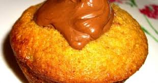Recette De Muffins A La Banane Au Coeur De Nutella La Recette Facile Recette Nutella Muffins A La Banane Recette Muffin