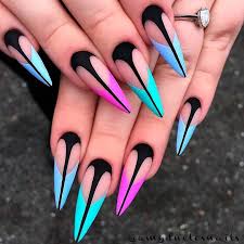 13 stiletto nail ideas that are totally on point. Inspiring Stiletto Nails To Win Over You Naildesignsjournal Com Stiletto Nails Designs Cute Acrylic Nails Bright Nails
