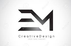 Create your own business logo that's memorable, enduring and appropriate to your company's message by following the design advice below. Em E M Letter Logo Design In Black Colors Creative Modern Letters Vector Icon Logo Illustration Royalty Free Cliparts Vectors And Stock Illustration Image 97630162