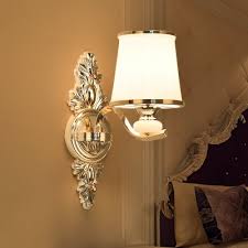 The sheppard wall swing arm light shows that you don't have to sacrifice form for function. Tapered Frosted Glass Wall Lamp Countryside 1 2 Head Bedroom Wall Sconce Lighting In Chrome Gold Beautifulhalo Com