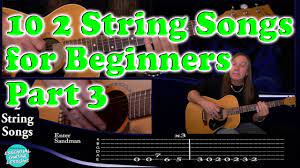 Easy guitar songs are as plentiful as may flowers. 10 2 String Guitar Songs Part 3 Beginners Guitar Songs Easy Songs To Play On Guitar Youtube