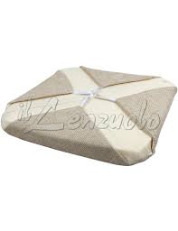 Cuscino per sedia con elastico antonella beige 42x42 cm. Cuscino Sedia Sfoderabile Canapone Con Lavorazione Jacquard