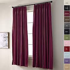 Iyuego Pinch Pleat Solid Thermal Insulated 95 Blackout Patio Door Curtain Panel Drape For Traverse Rod And Trac Small Apartment House Small Bedroom Decor Home