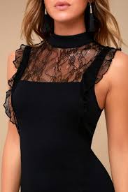 Free People Beaumont Muse Black Lace Bodycon Dress Black Lace Bodycon Dress Lace Bodycon Dress Black Lace Bodycon