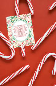 The candy cane is a symbol of christmas. Candy Cane Poem Free Printable Candy Cane Poems