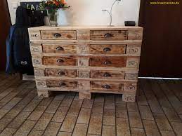 Couchtisch aus europaletten im shabby look selber bauen. Europaletten Mobel