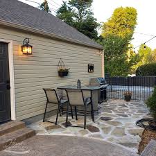 Check spelling or type a new query. Detached Garage With Stamped Concrete And Flagstone Pavers Patio Custom Home Builders Home Builders New Home Construction