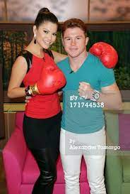 News Photo Ana Patricia Gonzalez And Saul Canelo Alvarez Appear Saul Canelo Alvarez Canelo Alvarez Boxing Girl