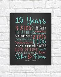 Wedding Anniversary Gifts Paper Canvas 15 Year Anniversary Etsy Mens Anniversary Gifts 15 Year Anniversary Anniversary Gifts For Him